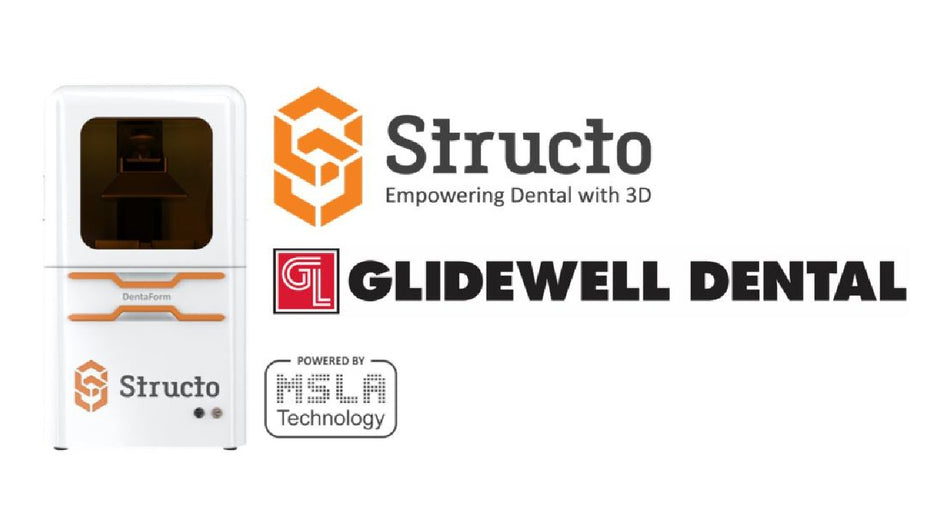 Glidewell Dental Announced as Launch Customer for New Structo DentaForm 3D Printer