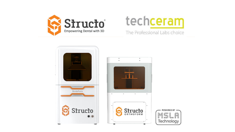 Structo Announces Partnership with Leading UK CAD/CAM Distributor, Techceram Digital Ltd
